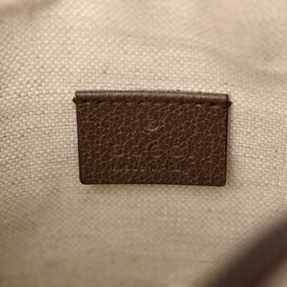Gucci GG Supreme Monogram Mini Neo Vintage Double Zip Messenger Bag Beige New Acero Crop 6 of 10