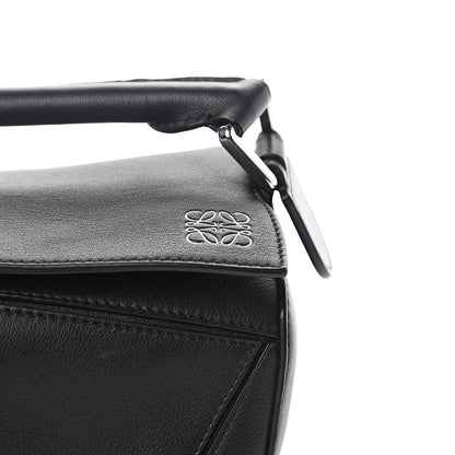 Loewe Calfskin Small Puzzle Bag Black 9 of 9