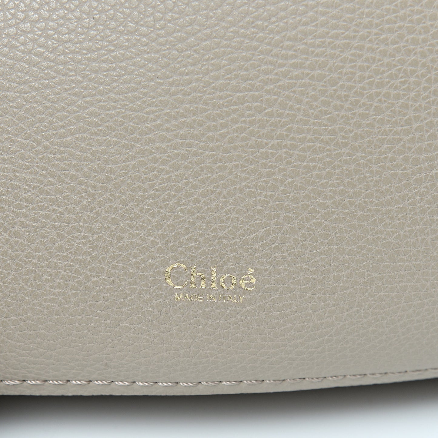 Smooth Grained Calfskin Medium Aby Tote Motty Grey