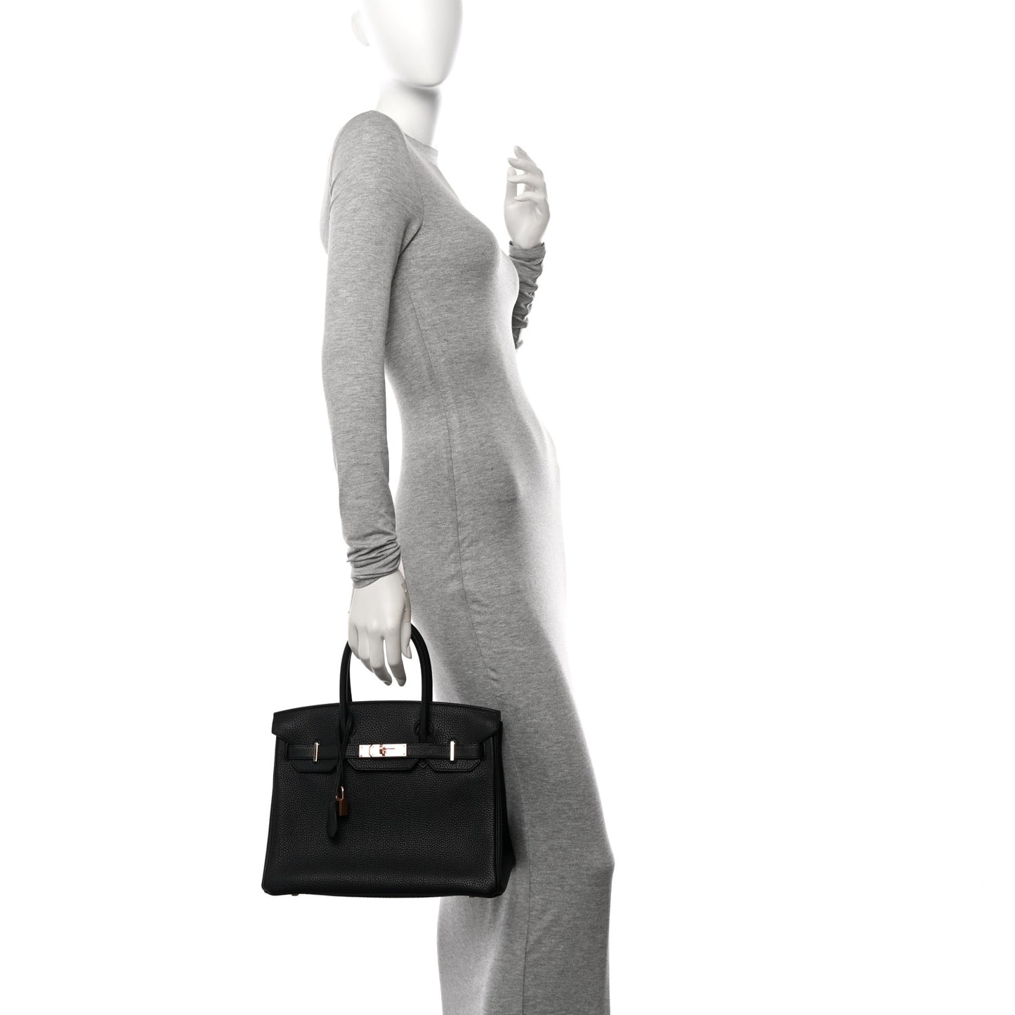 Togo Birkin 30 Black