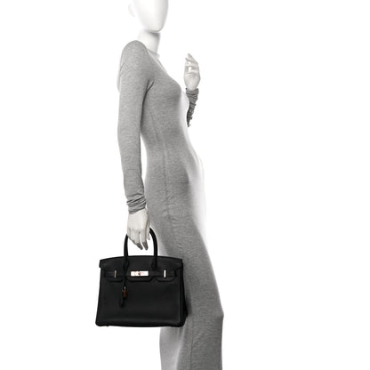 Hermes Togo Birkin 30 Black 2 of 12