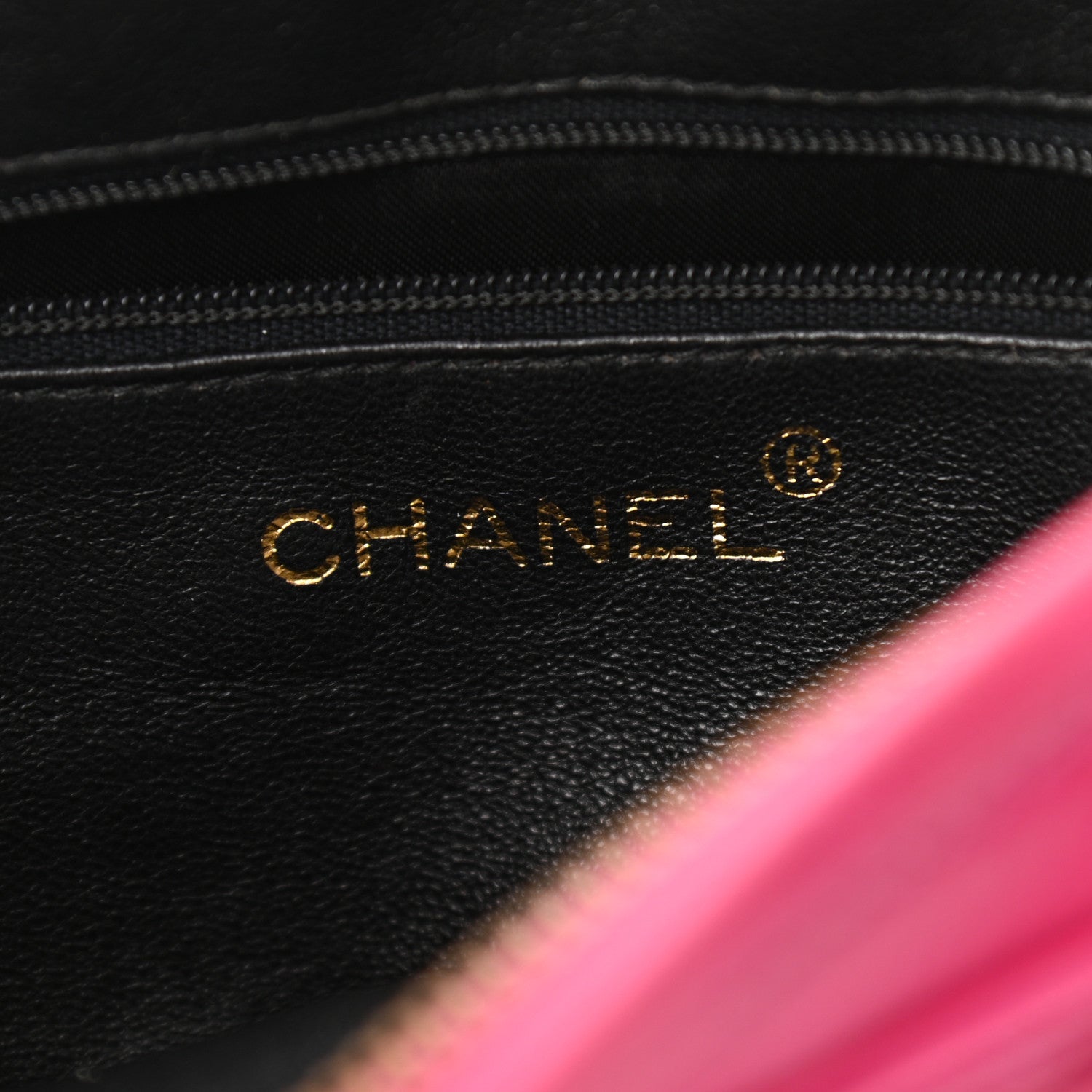 Chanel Lambskin Quilted Flap Tassel Camera Case Fuchsia 6 of 12