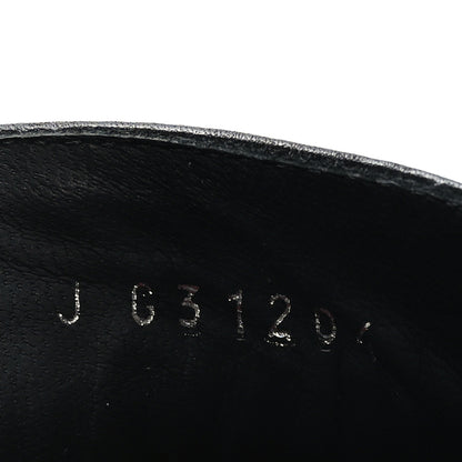 Chanel Iridescent Calfskin CC Turnlock Ankle Boots 40 Black 7 of 9