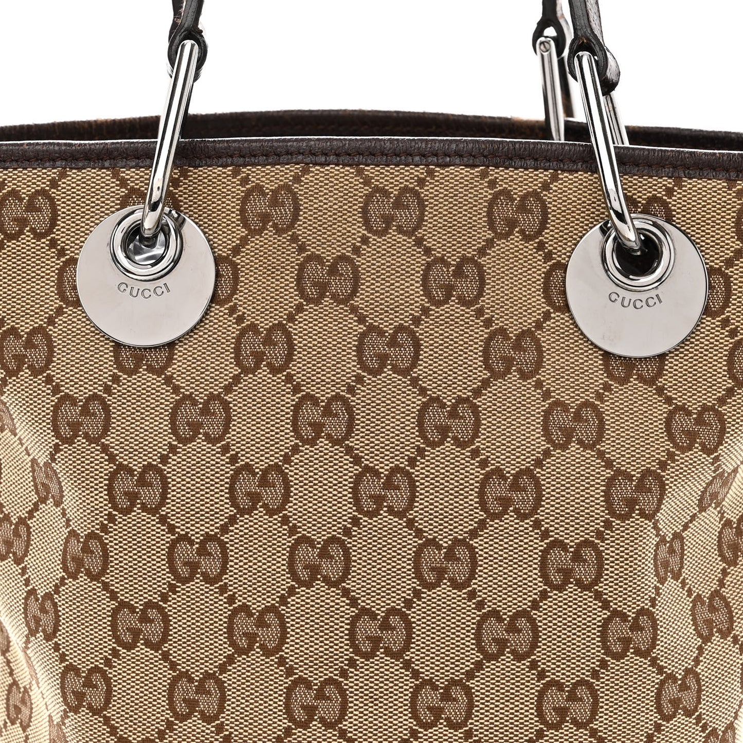 Monogram Small Eclipse Tote Brown