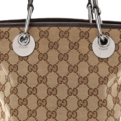 Gucci Monogram Small Eclipse Tote Brown 7 of 9