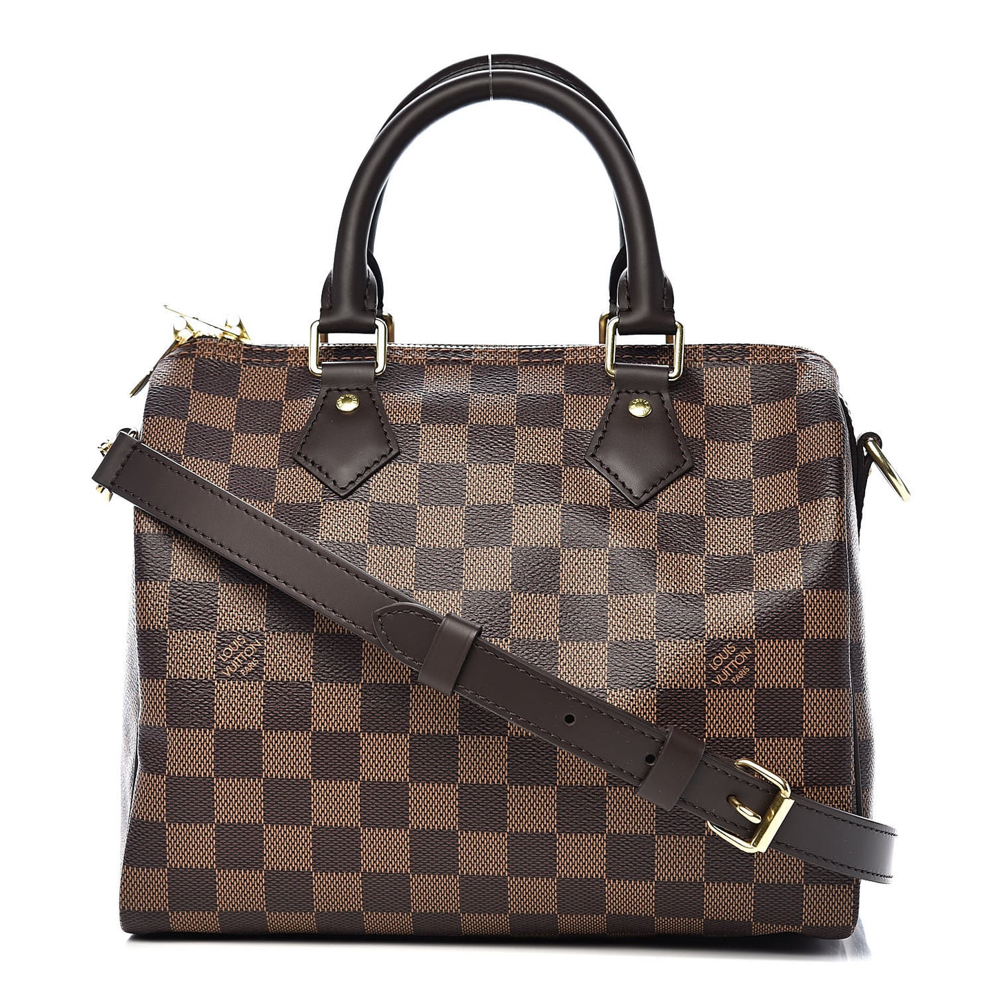 Damier Ebene Speedy Bandouliere 25
