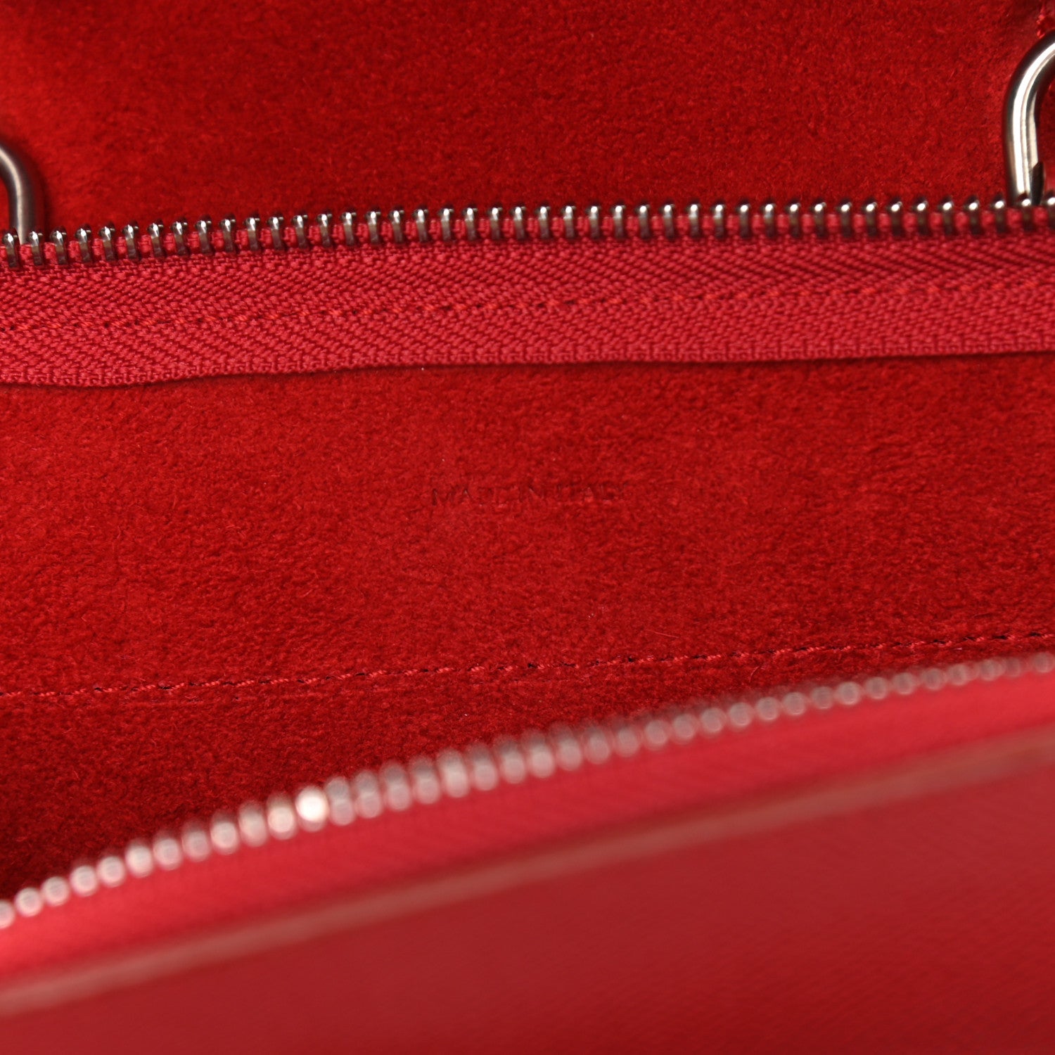 Celine Grained Calfskin Nano Belt Bag Coquelicot 7 of 14