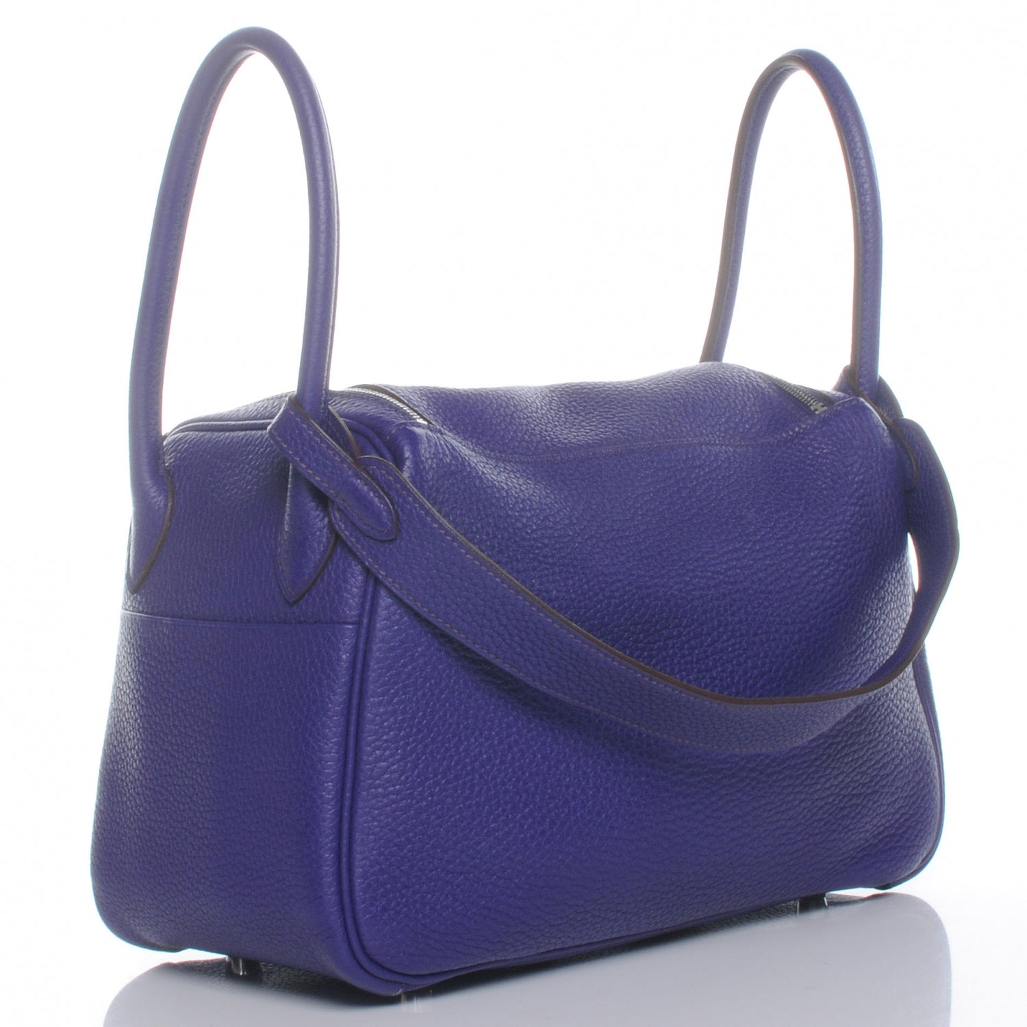 Hermes Taurillon Clemence Lindy 26 Iris 3 of 8