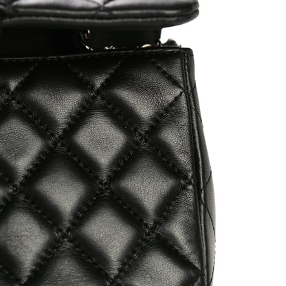 Chanel Lambskin Quilted Mini Rectangular Flap Black 13 of 14