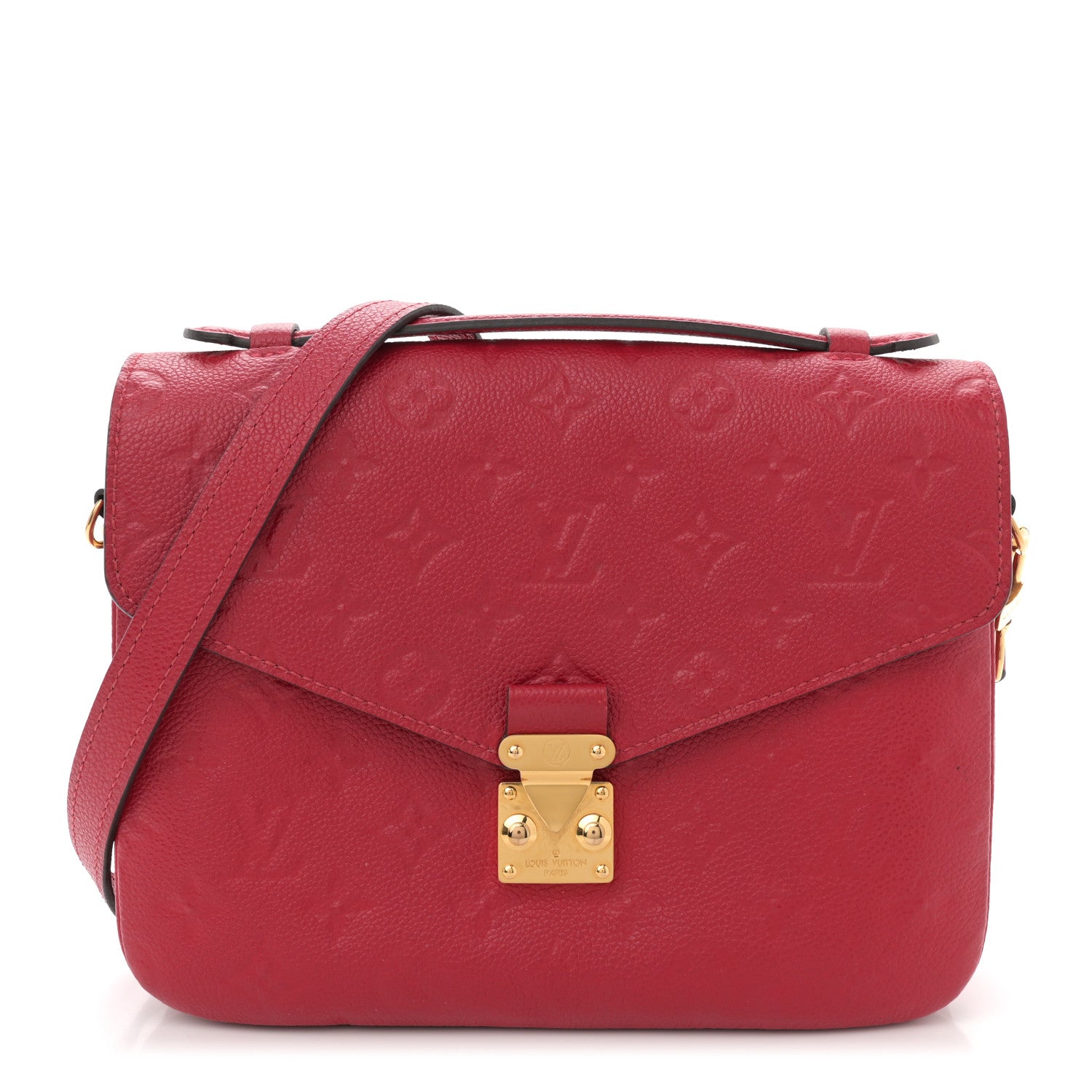 Louis Vuitton Empreinte Pochette Metis Scarlet 1 of 12