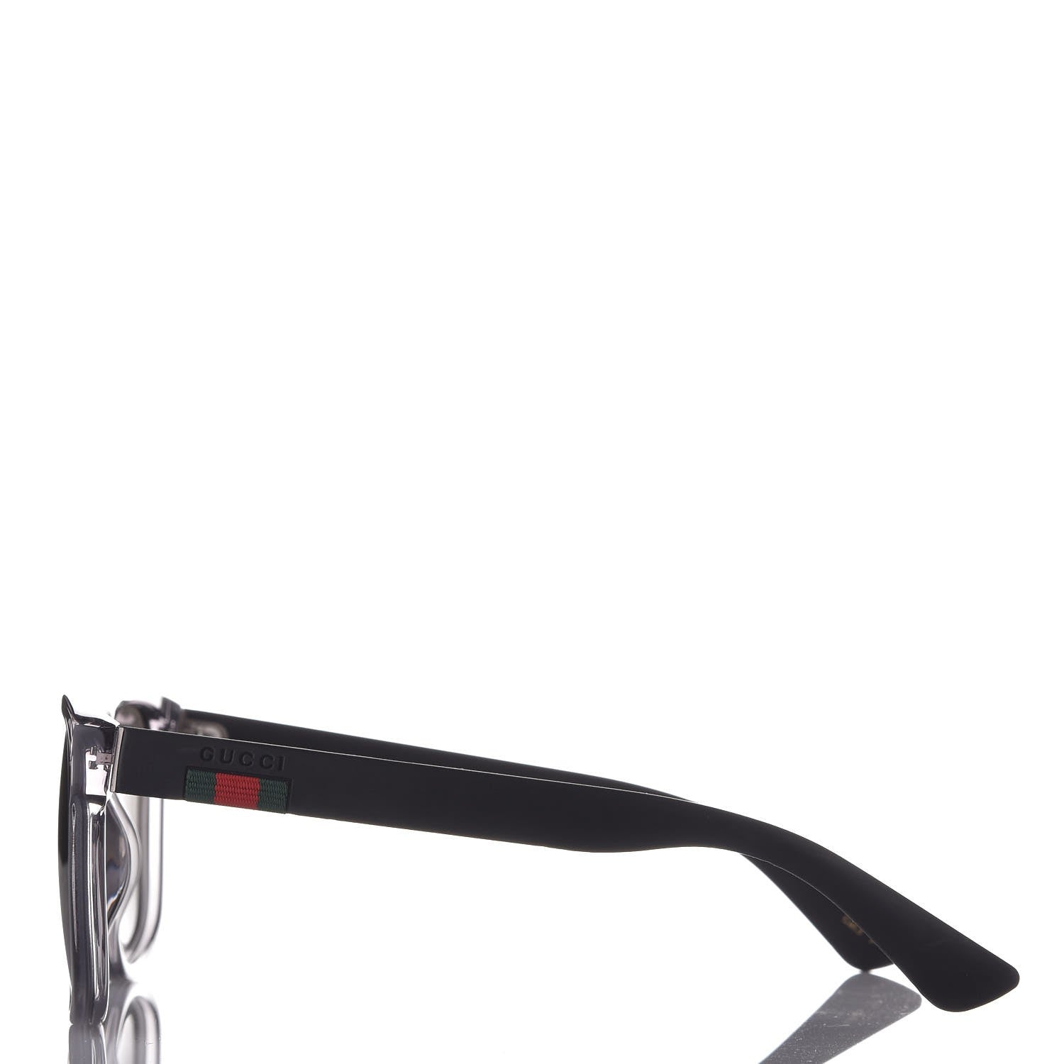 Gucci Web Square Frame GG0010S Sunglasses Grey 3 of 9