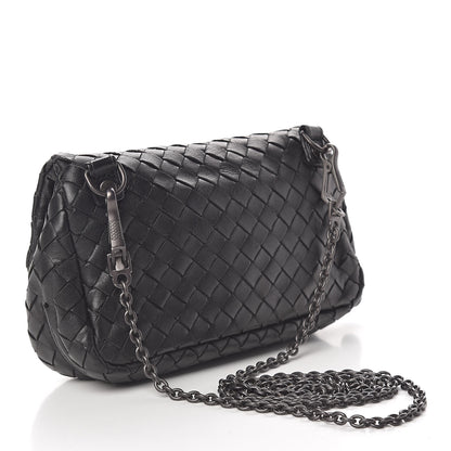 Bottega Veneta Nappa Intrecciato Small Chain Crossbody Black 3 of 10
