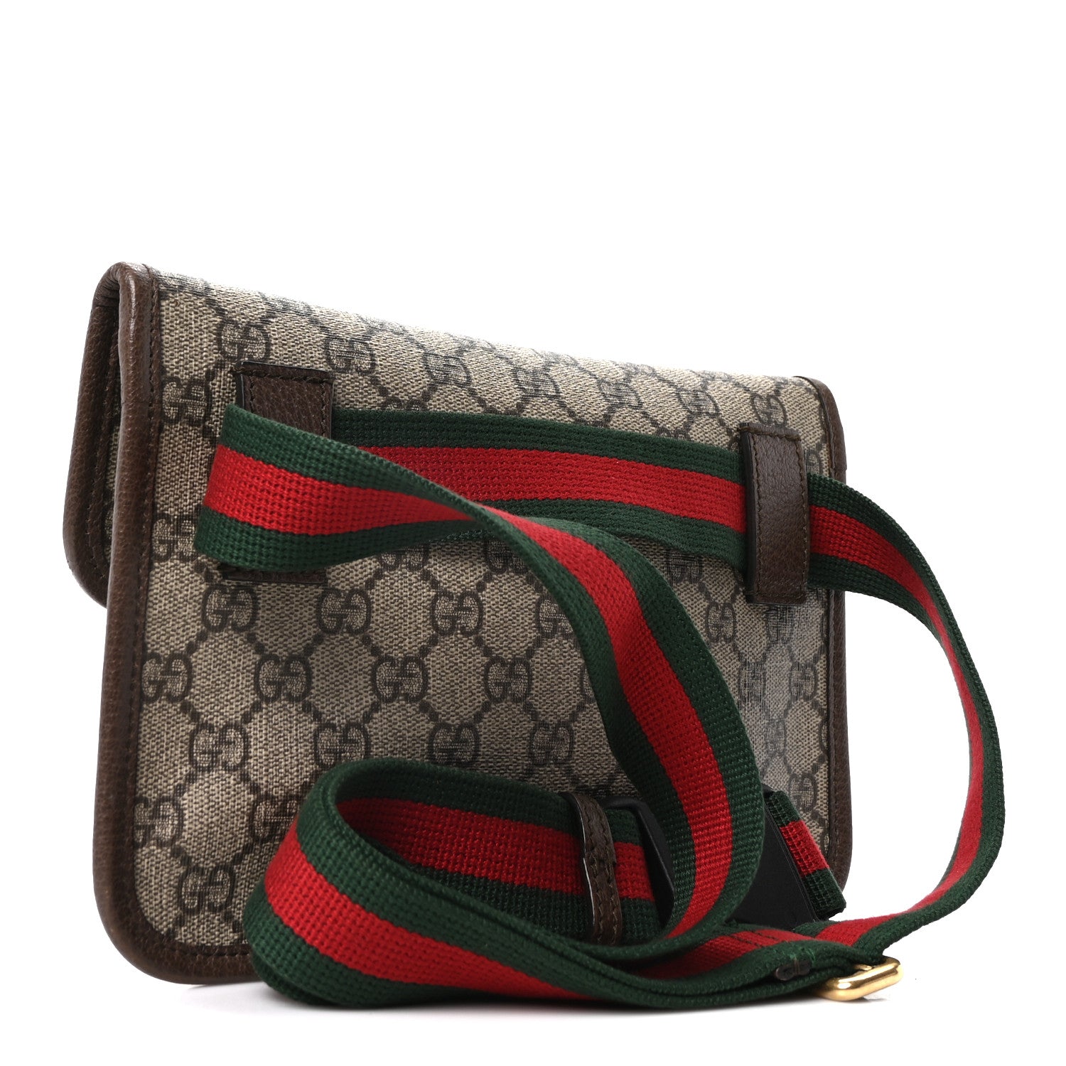 Gucci GG Supreme Monogram Neo Vintage Web Belt Bag Brown 3 of 10