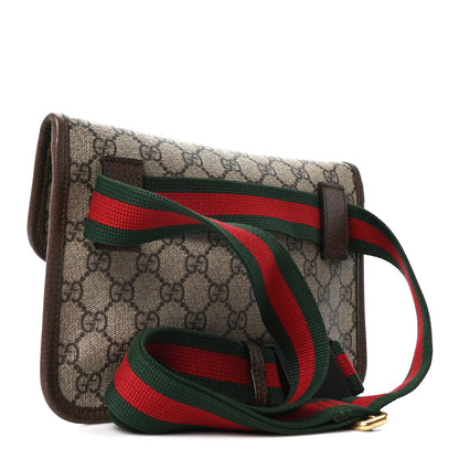 Gucci GG Supreme Monogram Neo Vintage Web Belt Bag Brown 3 of 10
