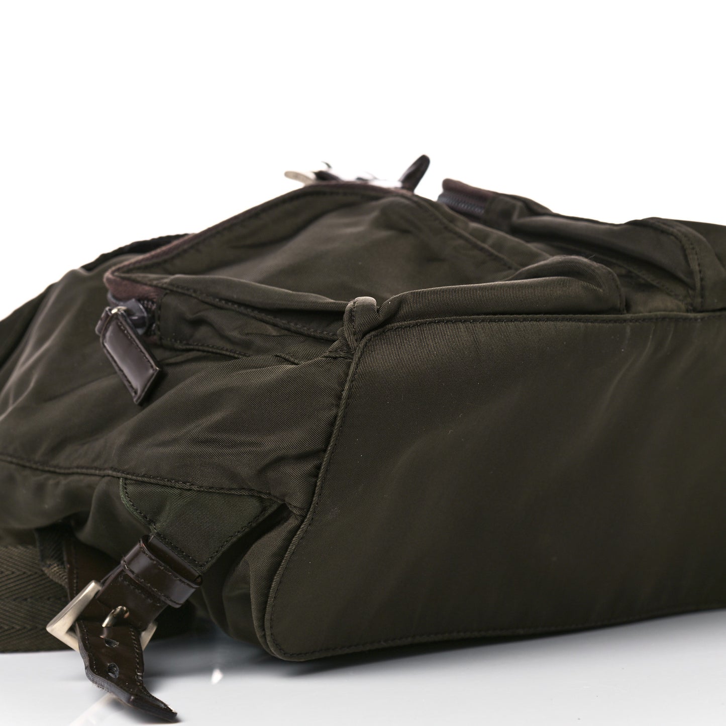 Nylon Vela Backpack Green