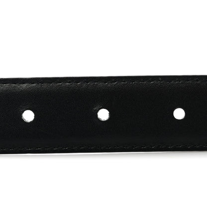 Celine Box Calfskin Small 18mm Triomphe Belt 85 34 Black 6 of 6