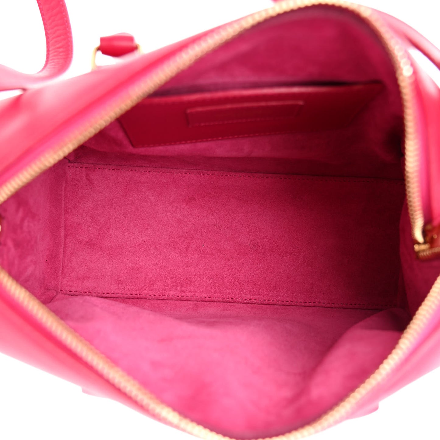Calfskin Classic Baby Duffle Fuchsia