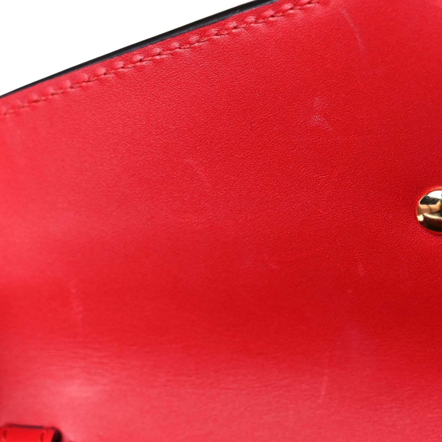 Gucci Calfskin Mini Sylvie Top Handle Bag Hibiscus Red 10 of 13