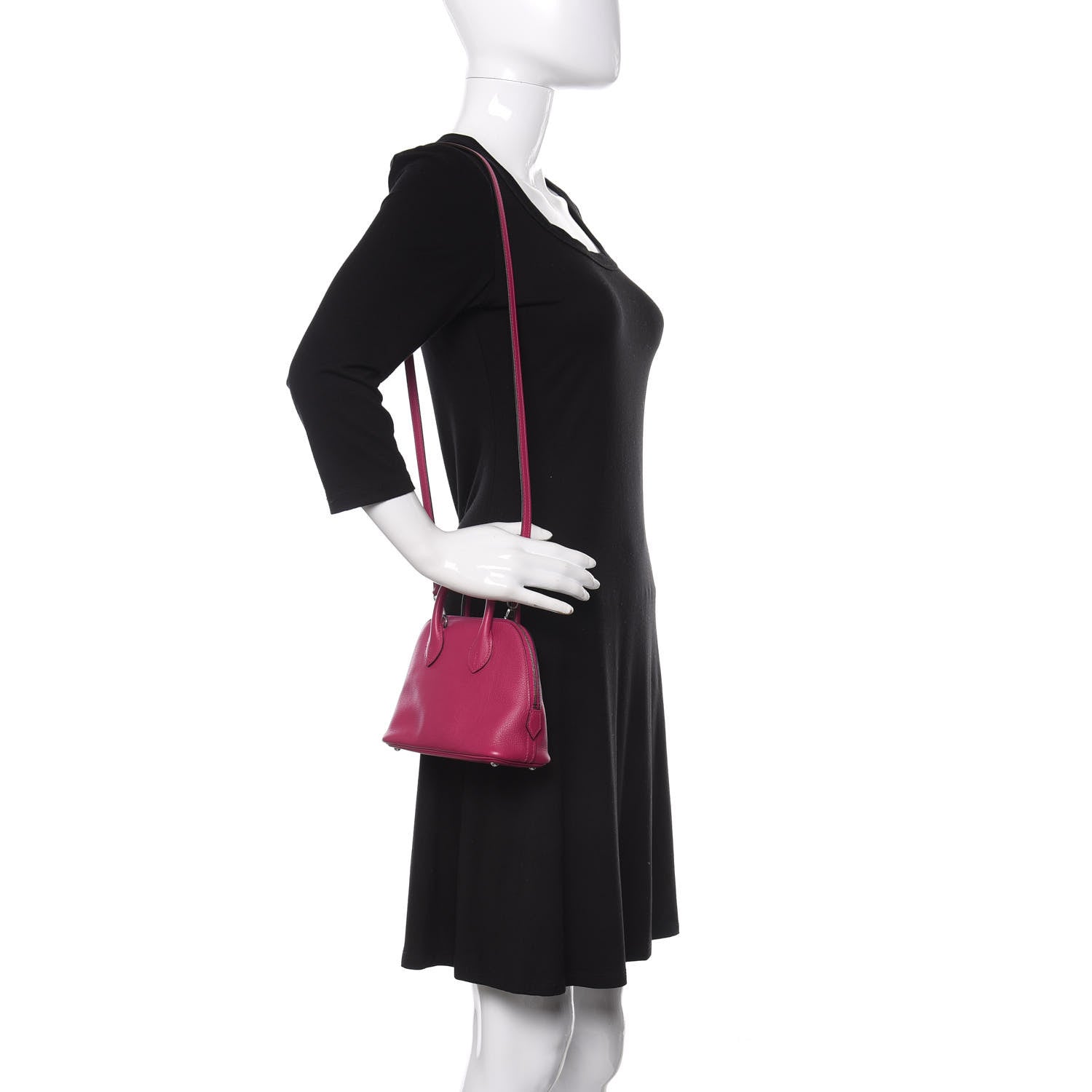 Hermes Evercolor Mini 1923 Bolide Rose Pourpre 2 of 11