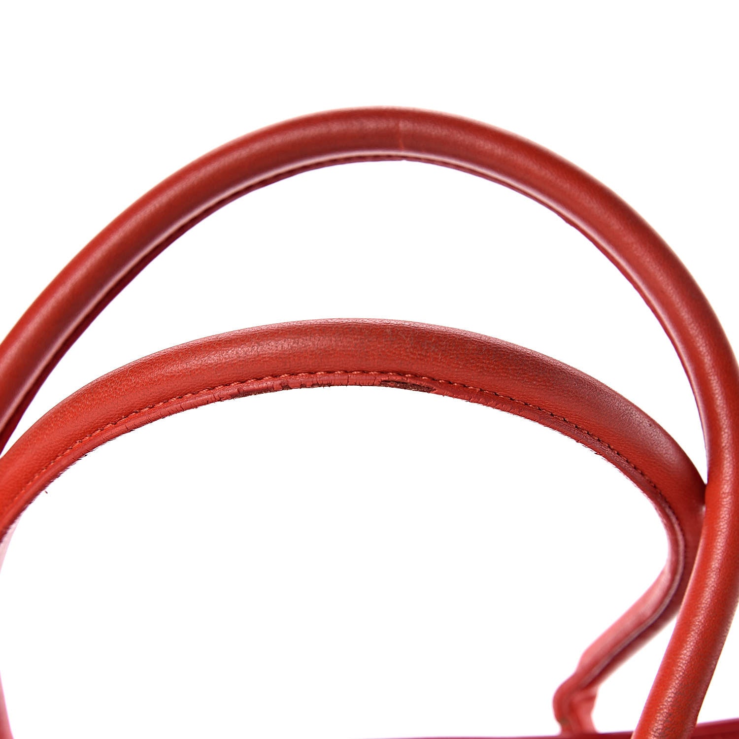 Chanel Lambskin Executive Cerf Shopper Tote Red 8 of 21
