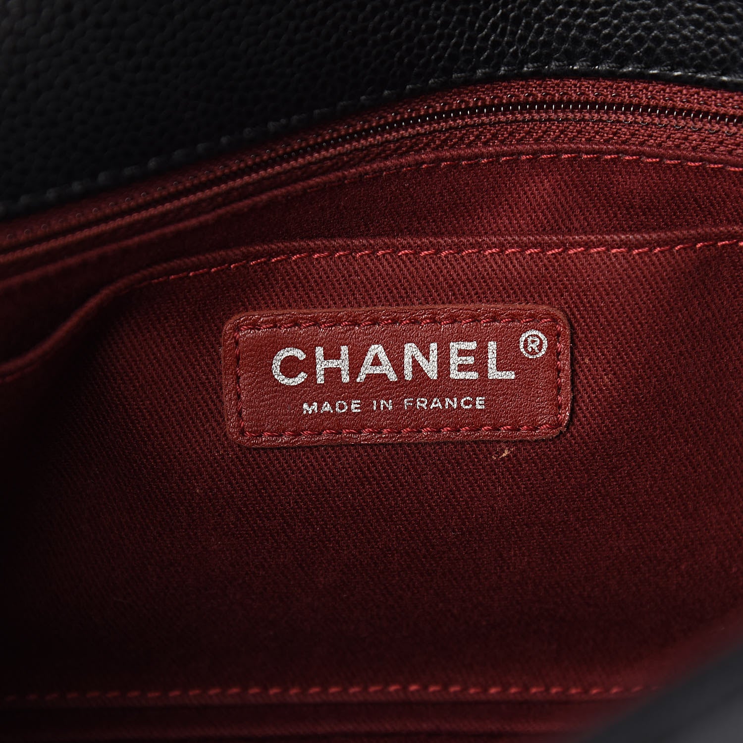 Chanel Caviar Medium Timeless CC Flap Black 6 of 16