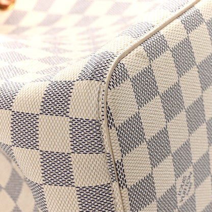Louis Vuitton LOUIS VUITTON Damier Azur Braided Neonoe MM Peach Cream 8 of 11