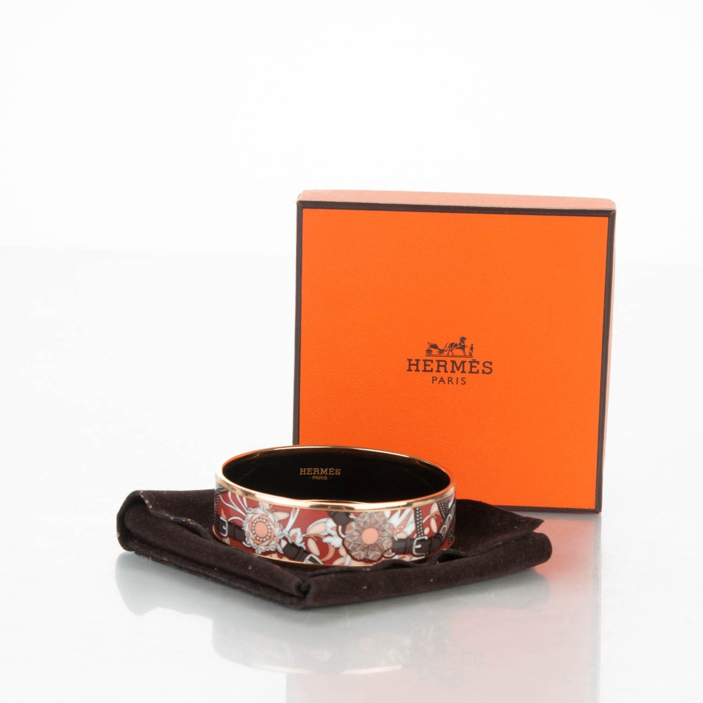 Enamel Printed Wide Festival des Amazones Bracelet 65 Collectionneur