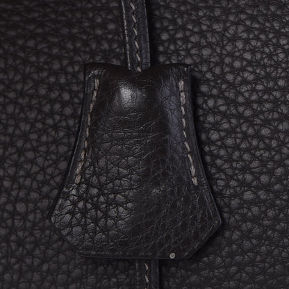 Hermes Taurillon Clemence Birkin 35 Graphite 30 of 33