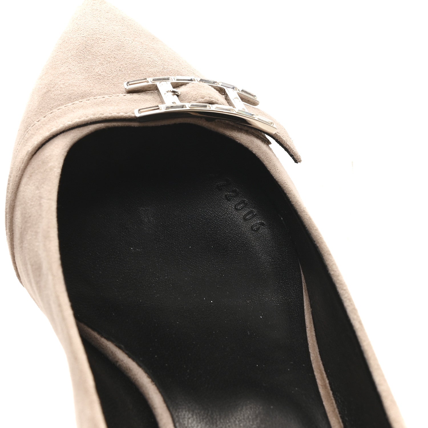 Hermes Chevre Velours Blush 40 Pumps 36 Beige Rose 10 of 11