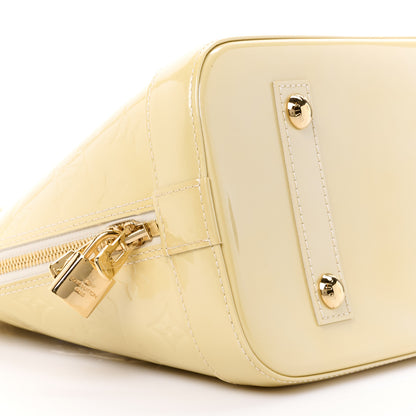 Louis Vuitton Vernis Alma PM Blanc Corail 11 of 12