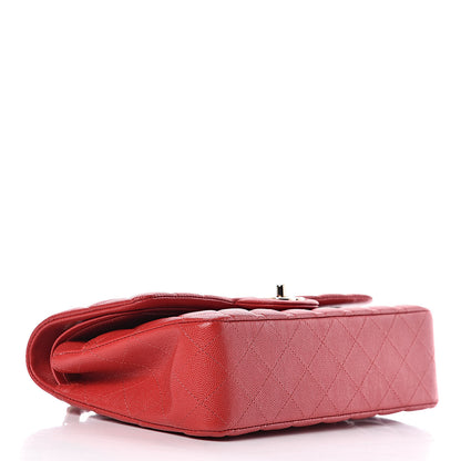 Chanel Caviar Quilted Medium Double Flap Red 5 of 11