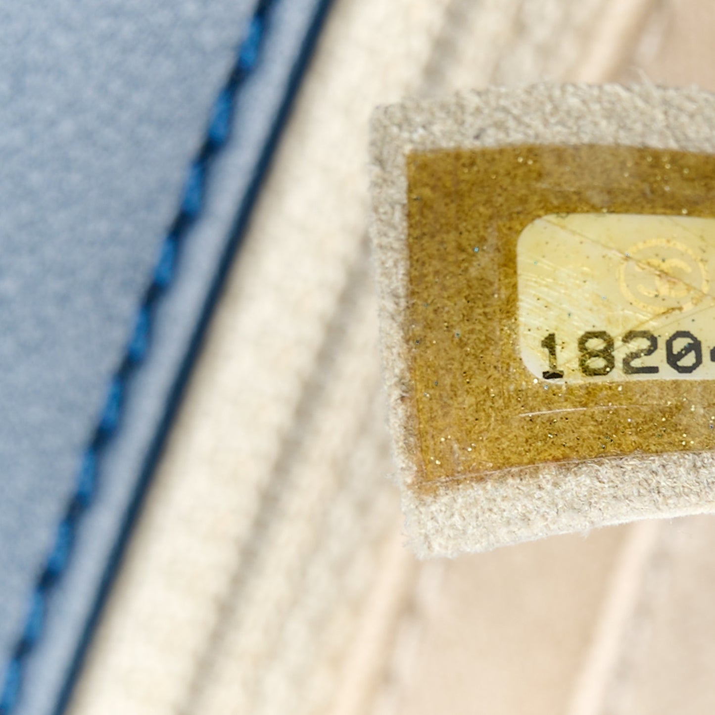 Calfskin Quilted In the Business Flap Dark Navy Blue