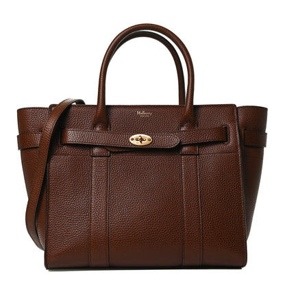 Mulberry Small Classic Grain Mini Zipped Bayswater Oak 1 of 12