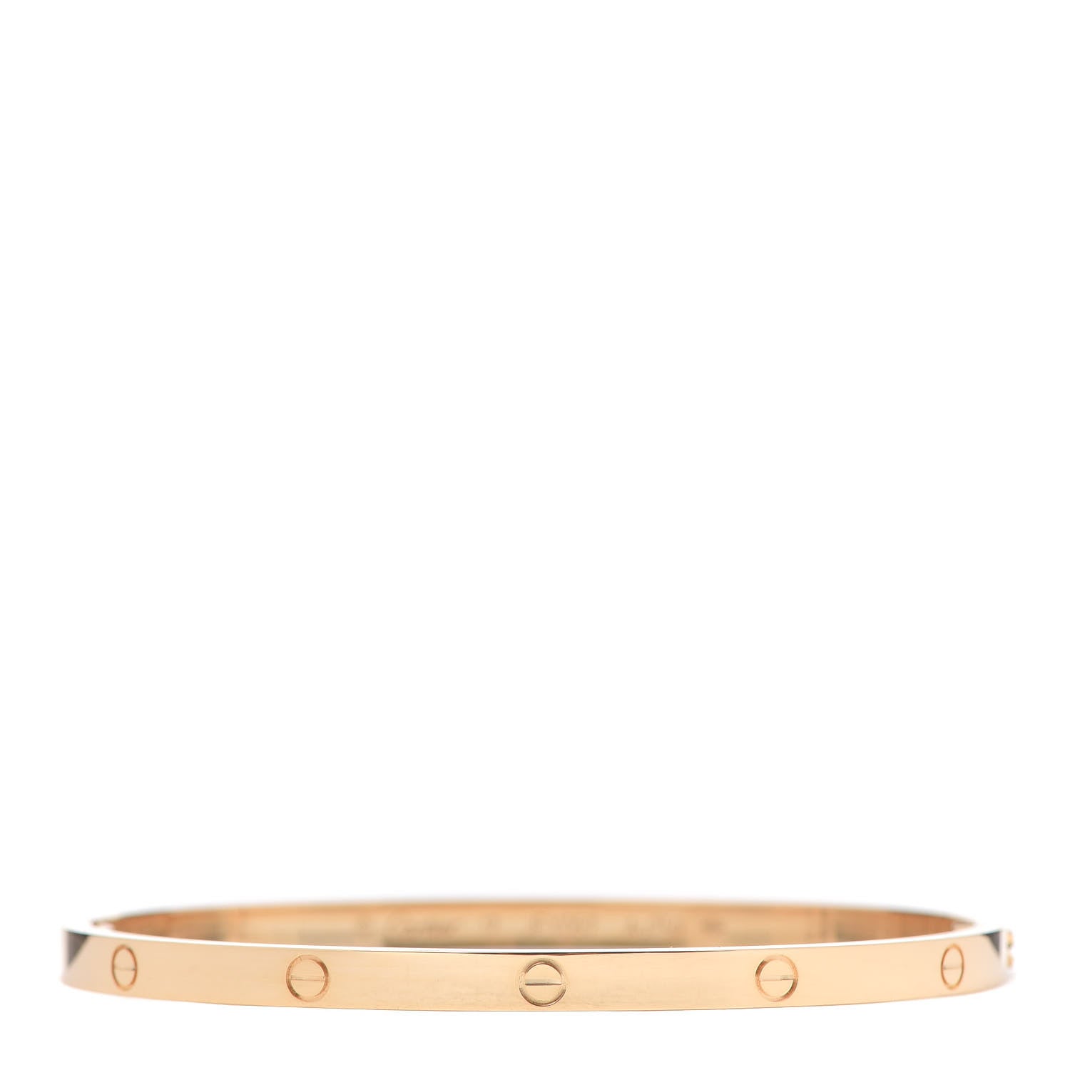 Cartier 18K Yellow Gold Small LOVE Bracelet 17 1 of 7