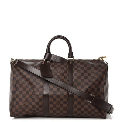 Louis Vuitton Damier Ebene Keepall Bandouliere 45 1 of 9