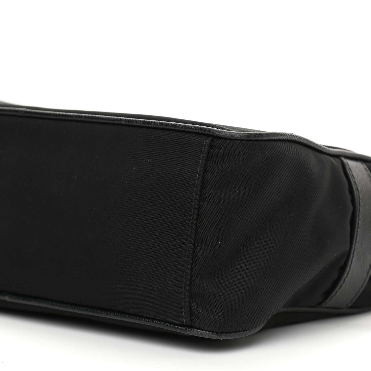 Prada Tessuto Nylon Soft Calf Camera Bag Black 10 of 11