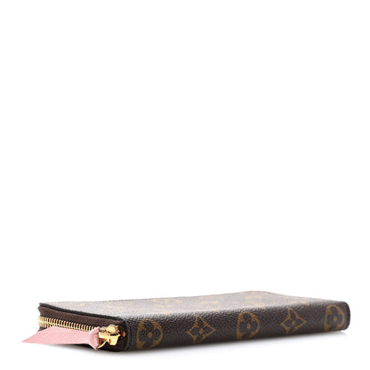Louis Vuitton Monogram Clemence Wallet Rose Ballerine 4 of 10