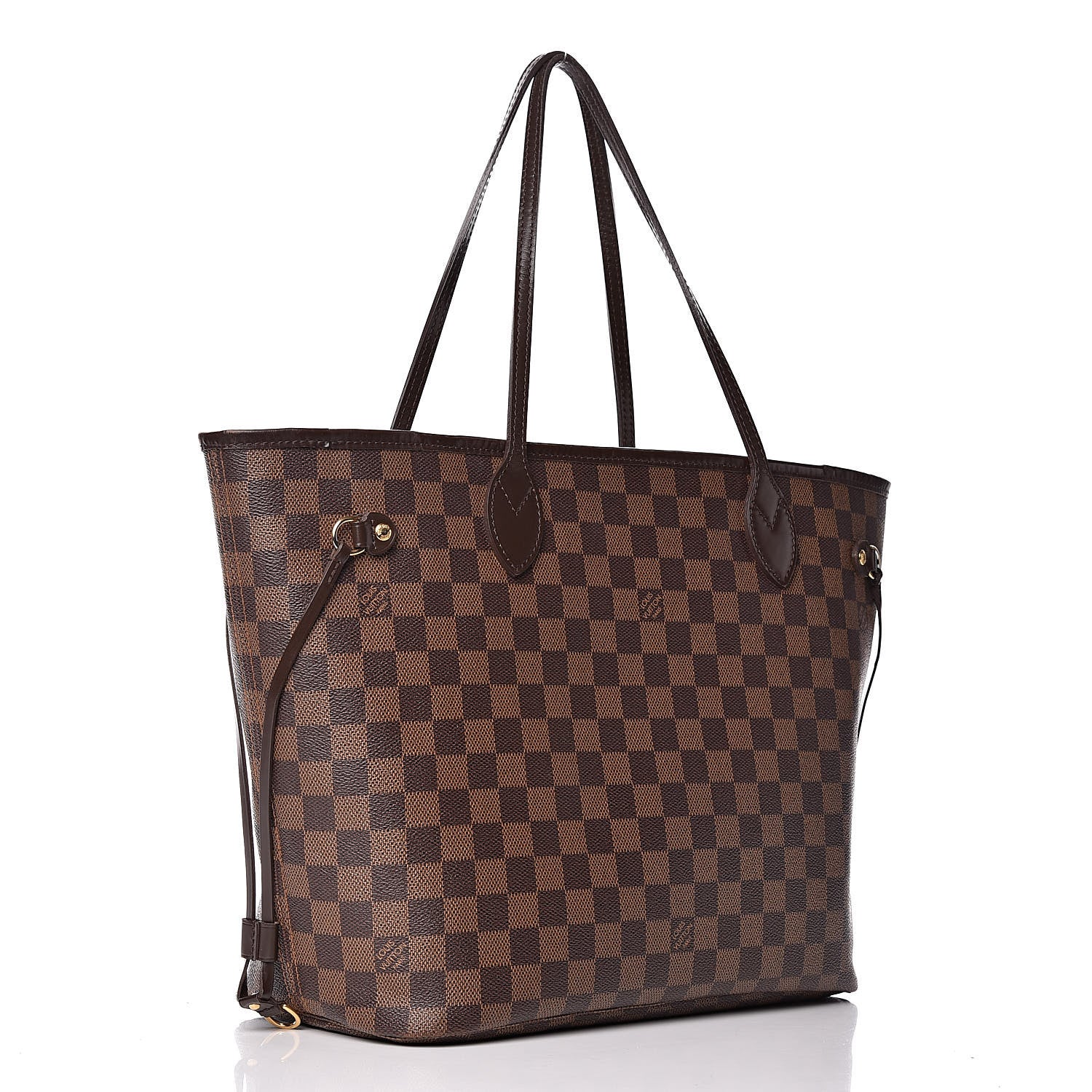 Louis Vuitton Damier Ebene Neverfull MM 3 of 14