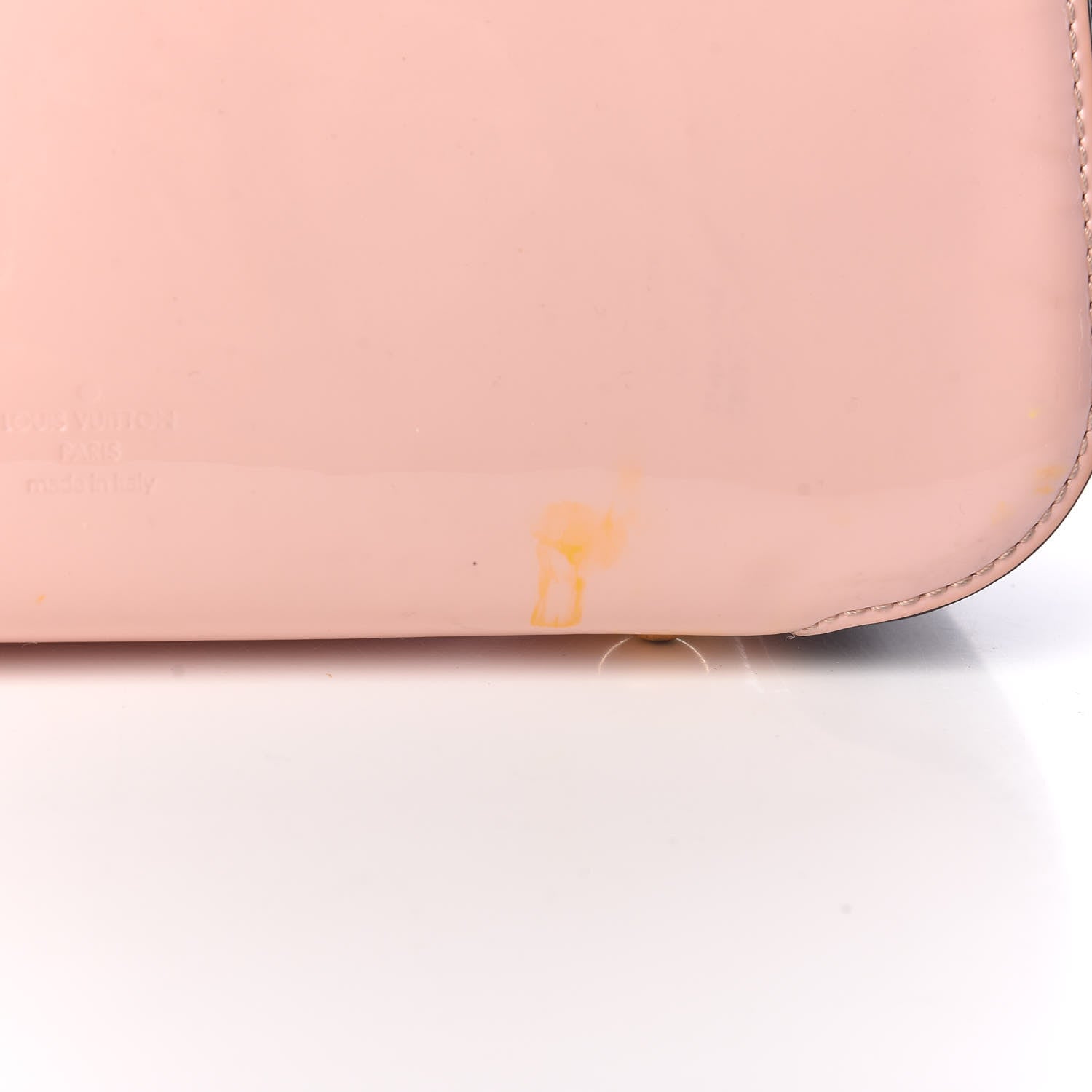 Louis Vuitton Patent Calfskin Monogram Cherrywood PM Rose Ballerine 10 of 13
