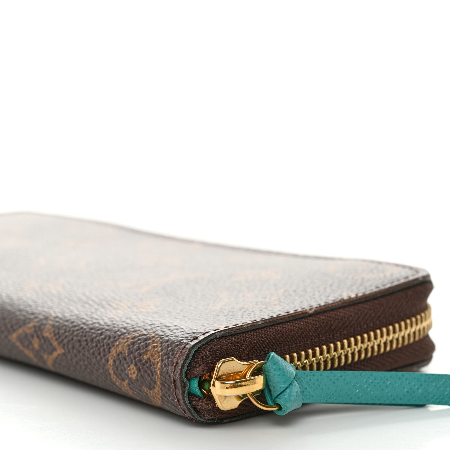 Louis Vuitton Monogram Clemence Wallet Turquoise 11 of 11