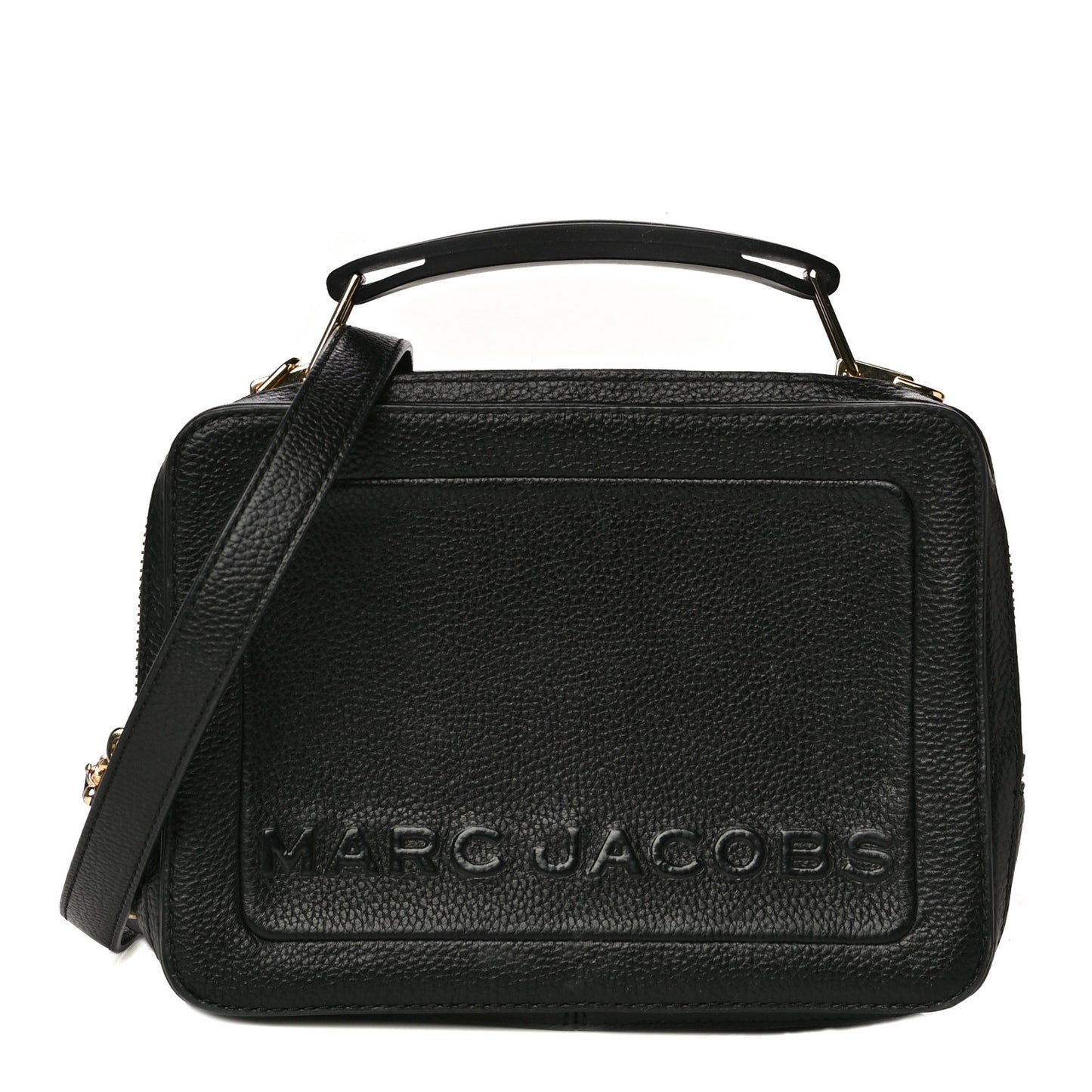 Calfskin The Box 20 Crossbody Black