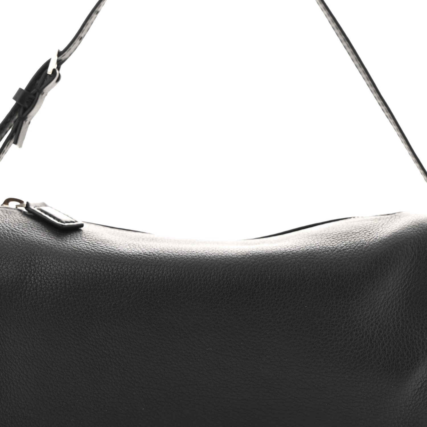 The Row Grained Calfskin 90's Bag Black 7 of 10
