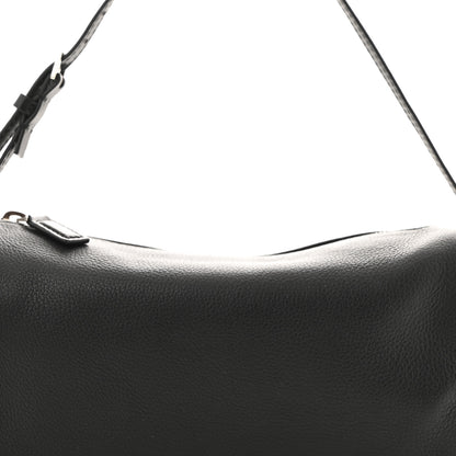 The Row Grained Calfskin 90's Bag Black 7 of 10