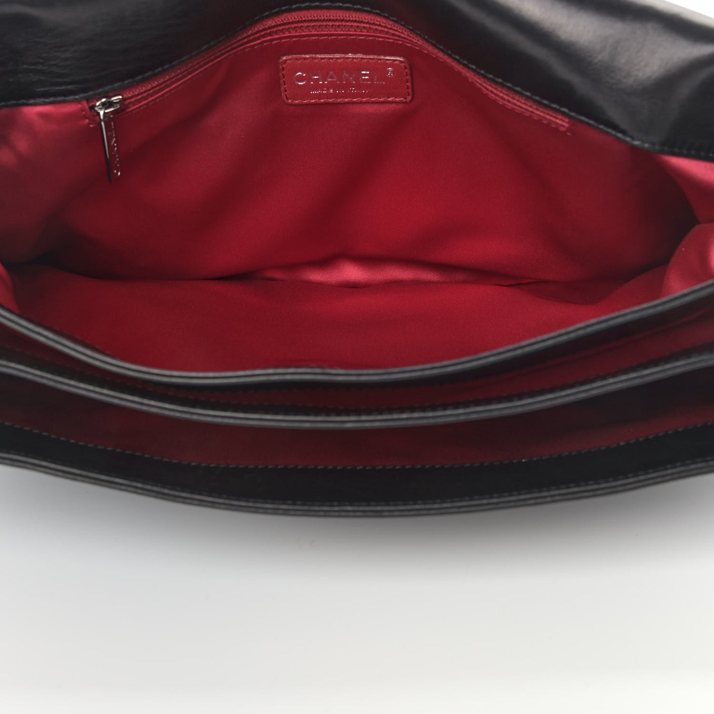 Lambskin Tweed Maxi Camellia Petals Flap Black