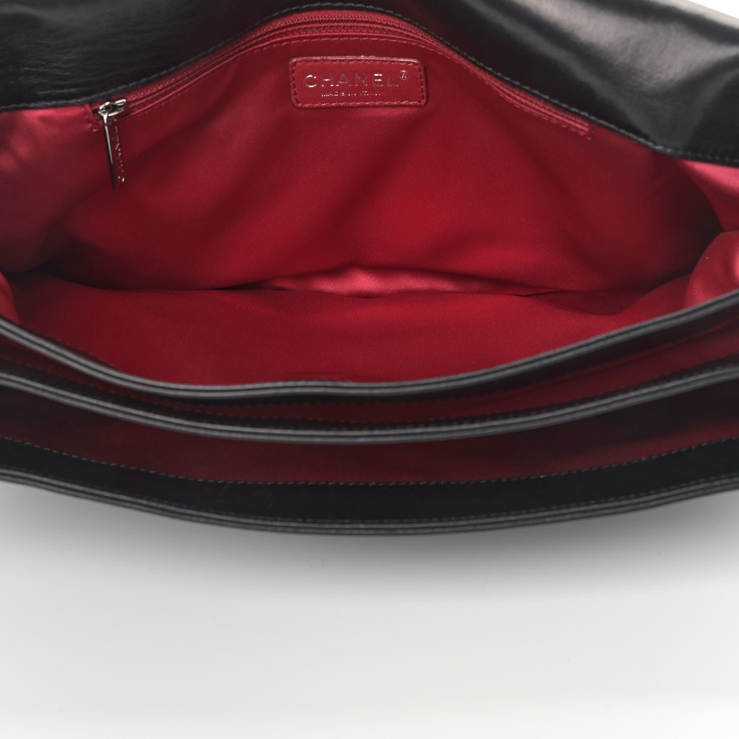 Chanel Lambskin Tweed Maxi Camellia Petals Flap Black 5 of 13