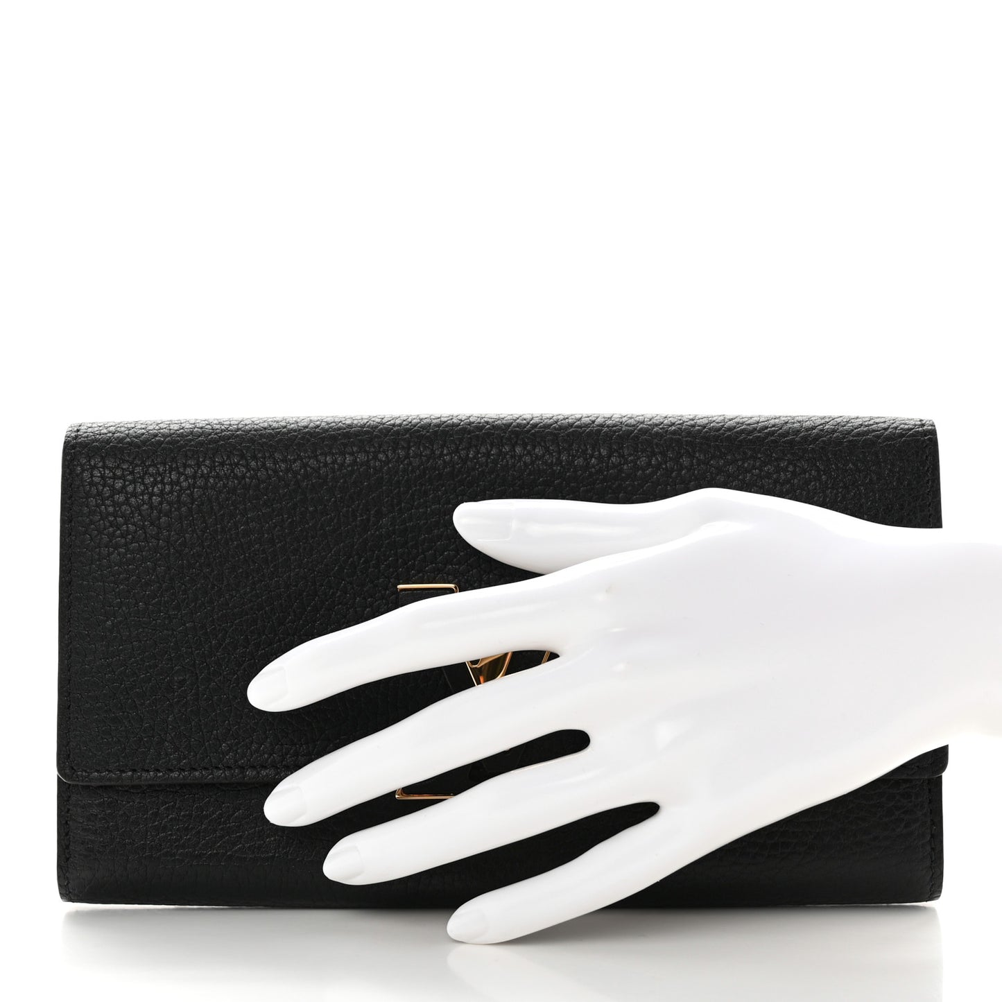 Taurillon Capucines Wallet Black