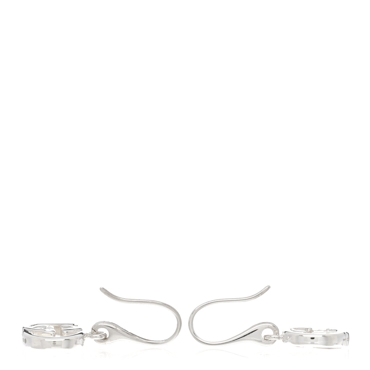 Gucci Sterling Silver Britt Drop Earrings 3 of 4