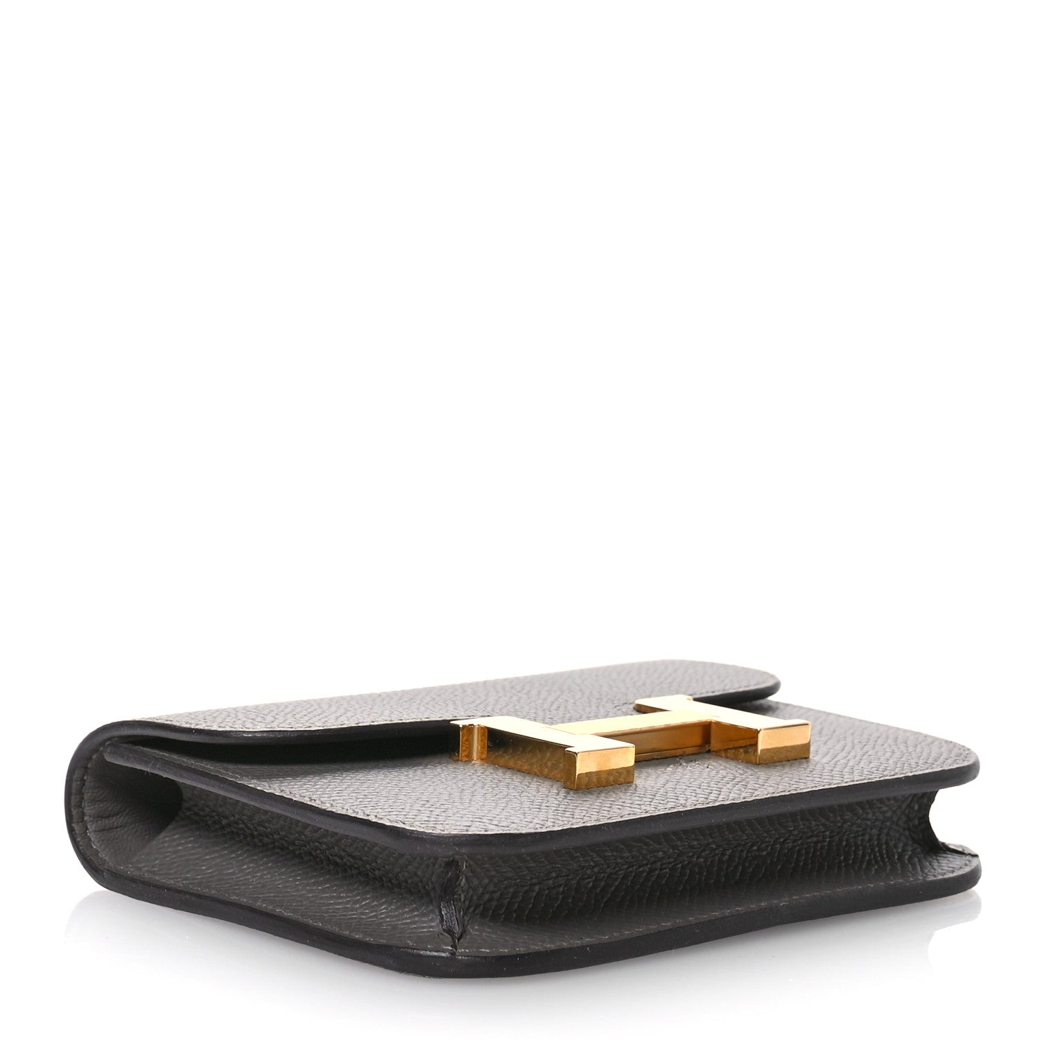 Hermes Epsom Constance Slim Wallet Gris Meyer 5 of 12