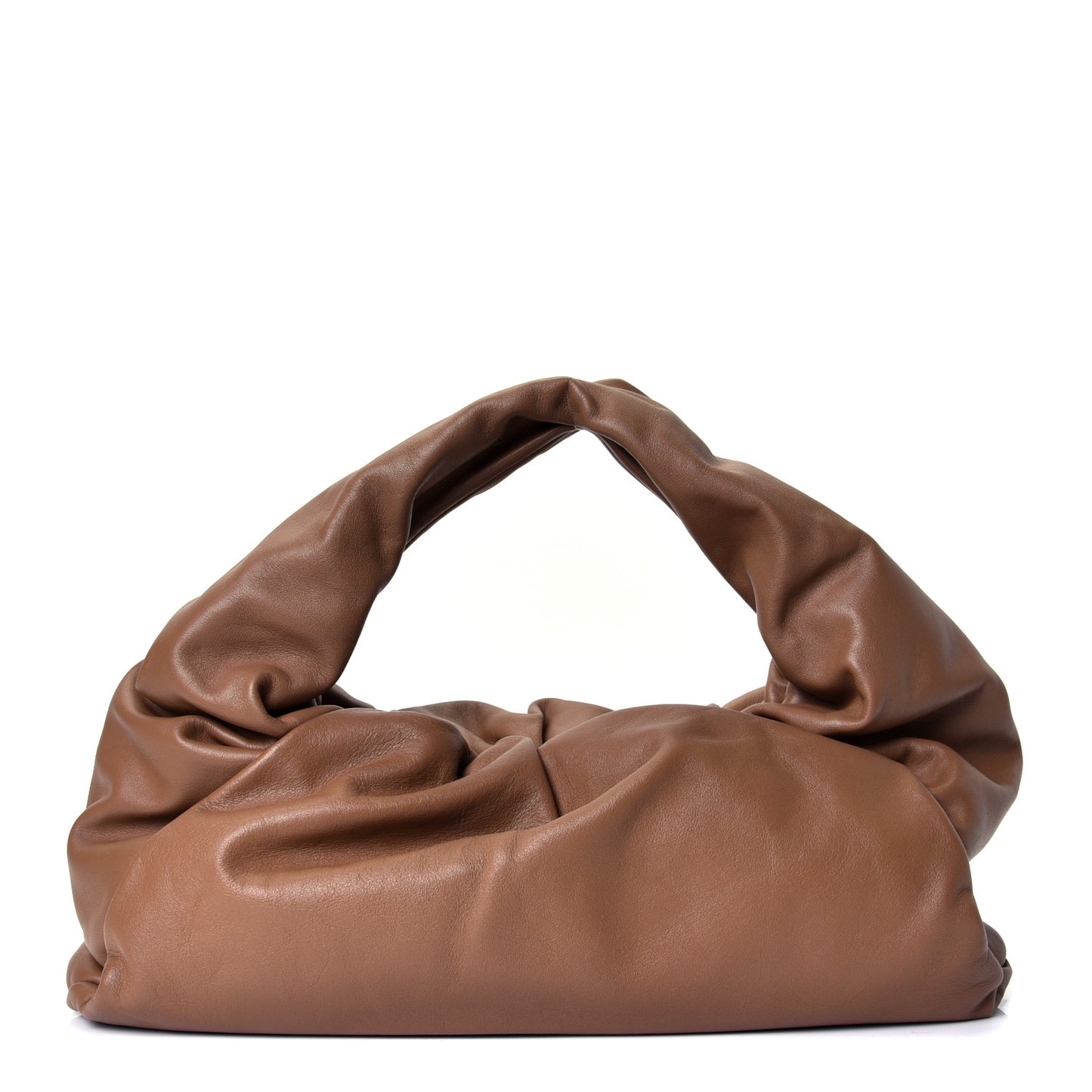 Smooth Butter Calfskin Small The Shoulder Pouch Cammello