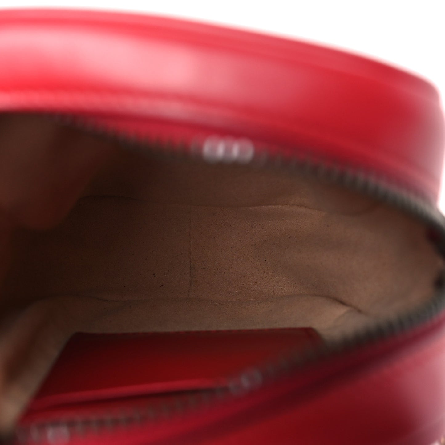 Calfskin Matelasse Mini GG Marmont Crossbody Bag Hibiscus Red
